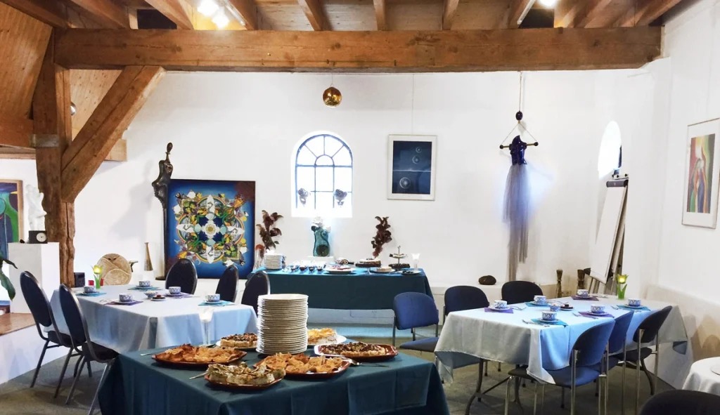 Vergaderen en eten bij De Vleugelslag